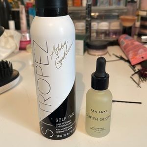 Self tan bundle kit with St. Tropez and tan-lux super glow